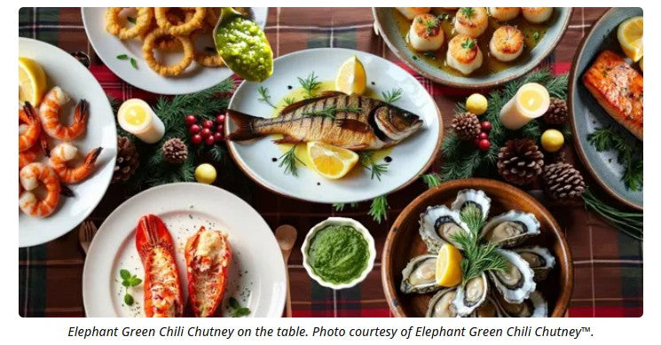 Luxury Web Magazine: Elephant Green Chili Chutney