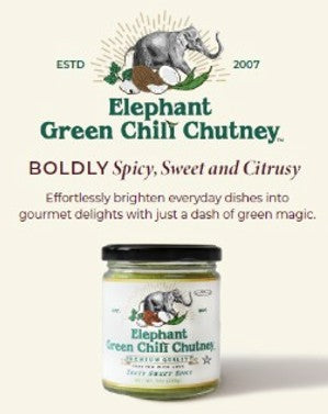 Nombase: Zest Up Your Culinary Creations With Elephant Green Chili Chutney
