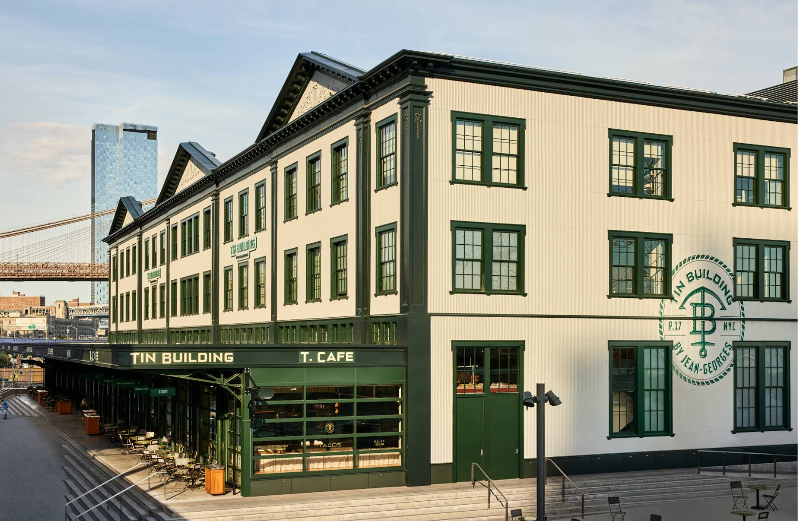 Tin Building by Jean Georges